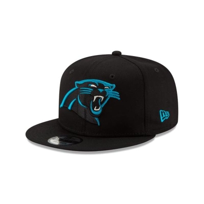 Carolina Panthers Gorra | New Era NFL 9fifty Snapback Cap Mexico - Negros